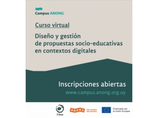 Curso gratuito | Diseño y gestión de propuestas socioeducativas en contextos digitales